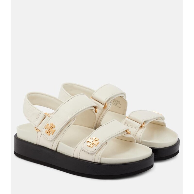 Tory Burch Double T leather sandals