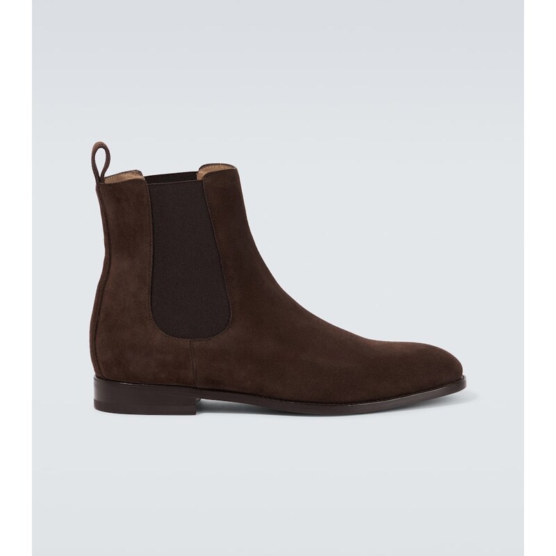 Manolo Blahnik Delsa suede Chelsea boot