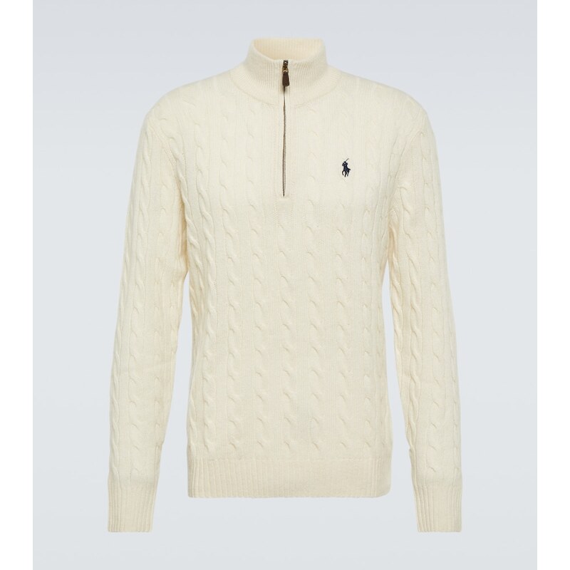 Polo Ralph Lauren Cable-knit wool and cashmere sweater