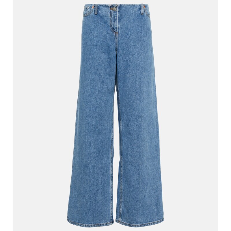 Magda Butrym Low-rise wide-leg jeans