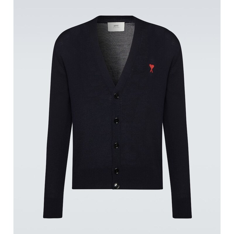 Ami Paris Ami De CÅur wool cardigan