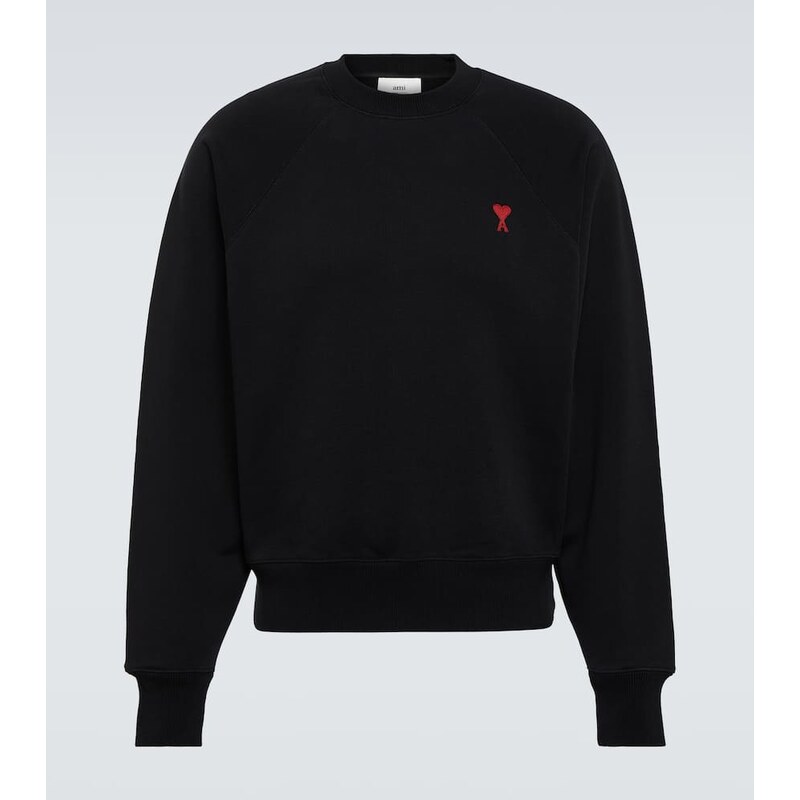Ami Paris Ami De CÅur cotton jersey sweatshirt