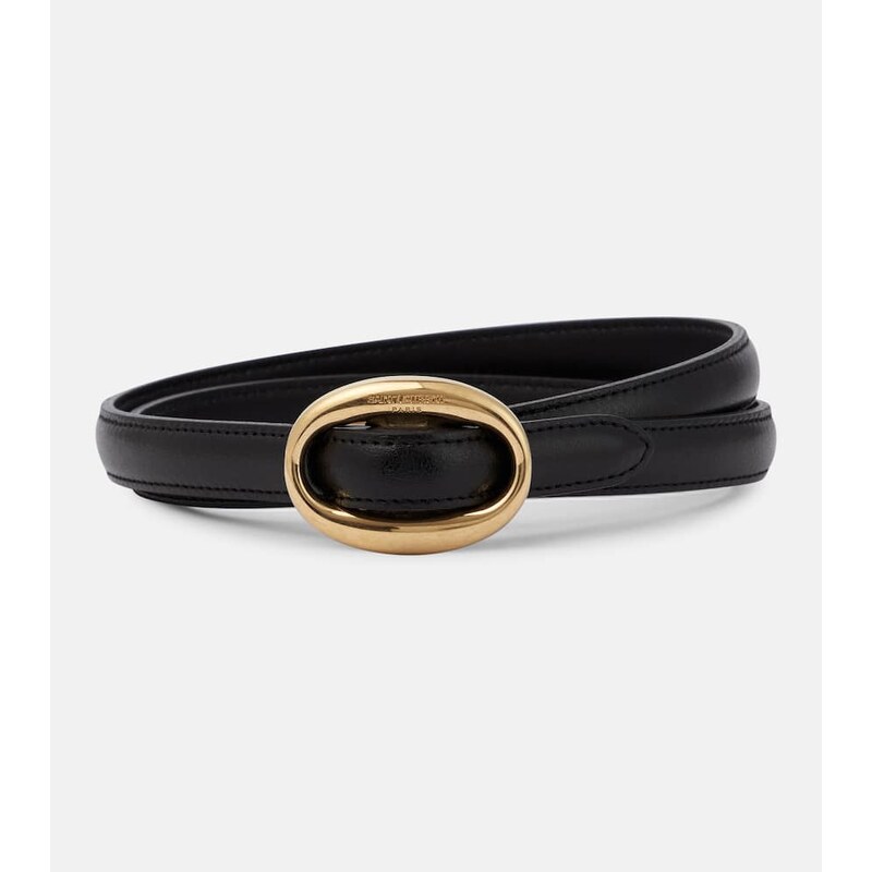 Saint Laurent Slim leather belt