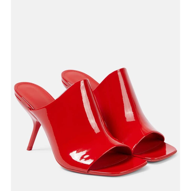 Ferragamo Era patent leather mules