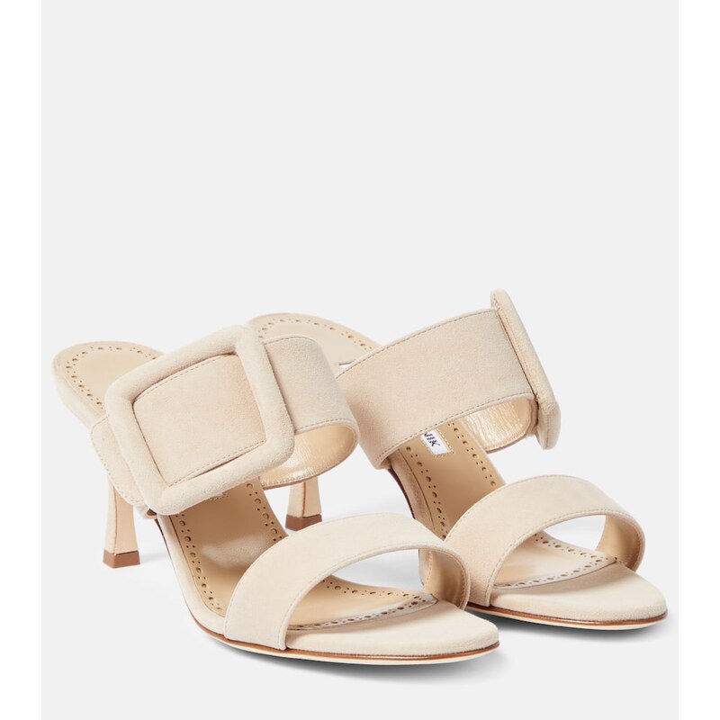 Manolo Blahnik Gable suede sandals