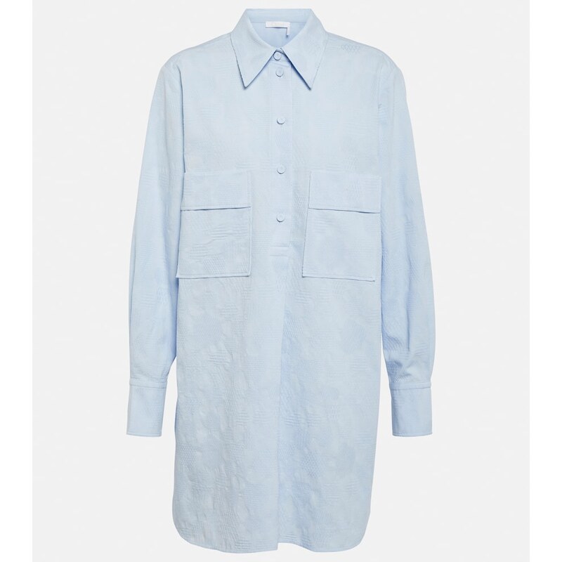 Chloe ChloÃ Renaissance Pique jacquard shirt