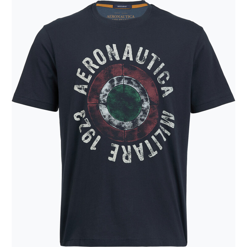 Pánské tričko Aeronautica Militare TS2538UJ00727 navy blue