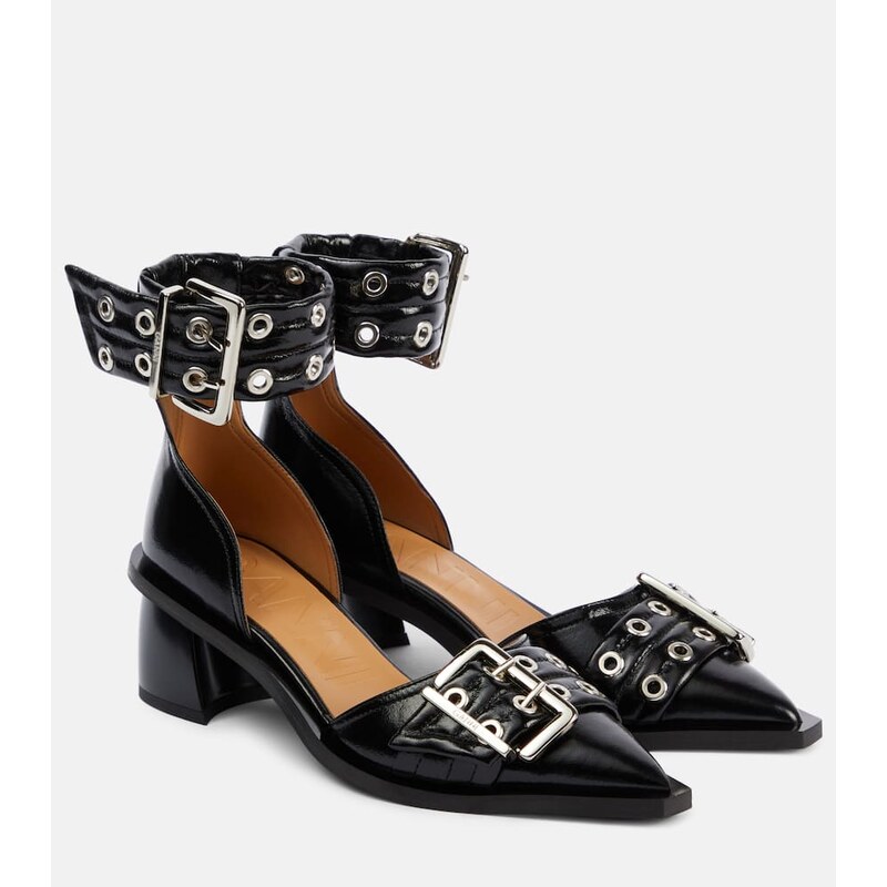Ganni Embellished pumps
