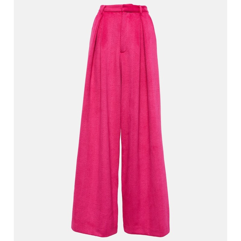 Giuseppe di Morabito High-rise wide-leg crÃªpe pants