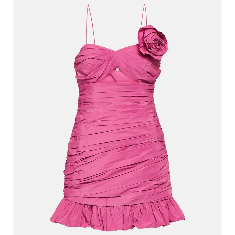LoveShackFancy Jessilyn ruched minidress
