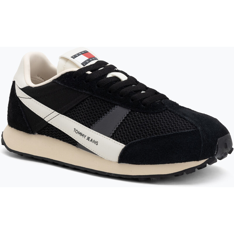 Dámské boty Tommy Jeans Retro Runner Archive black/ivory
