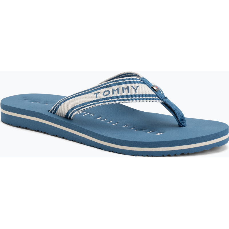 Dámské žabky Tommy Hilfiger Webbing Summer Sandal cobalt steel