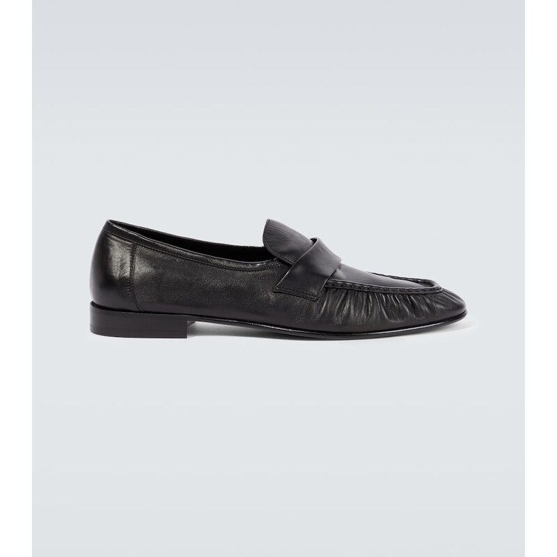 The Row Soft leather loafers