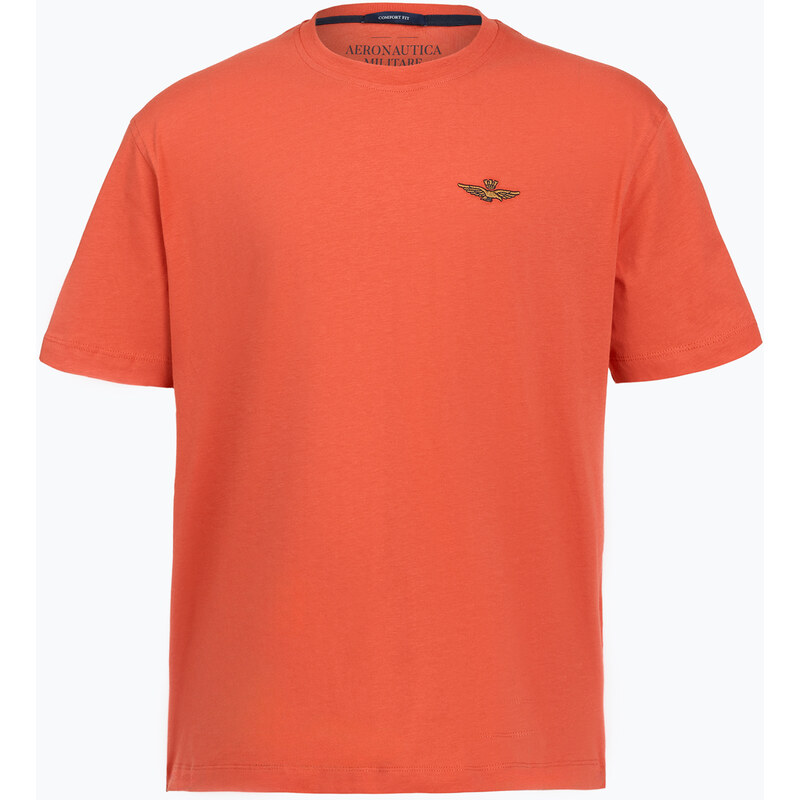 Pánské tričko Aeronautica Militare TS2535UJ00641 paprika