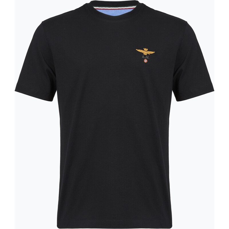 Pánské tričko Aeronautica Militare TS1580UJ00372 jet black