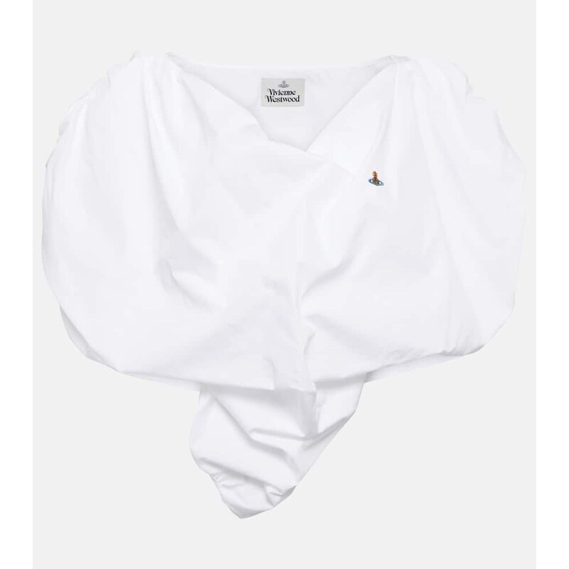 Vivienne Westwood Heart cotton crop top