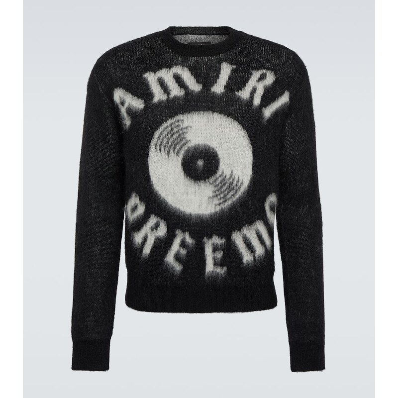 Amiri Logo wool sweater
