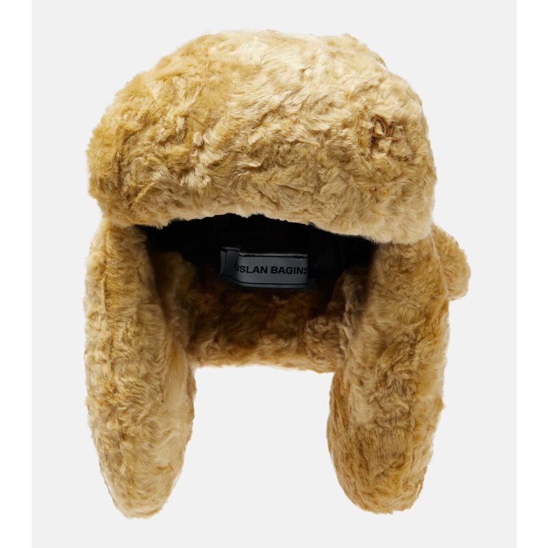 Ruslan Baginskiy Faux fur hat