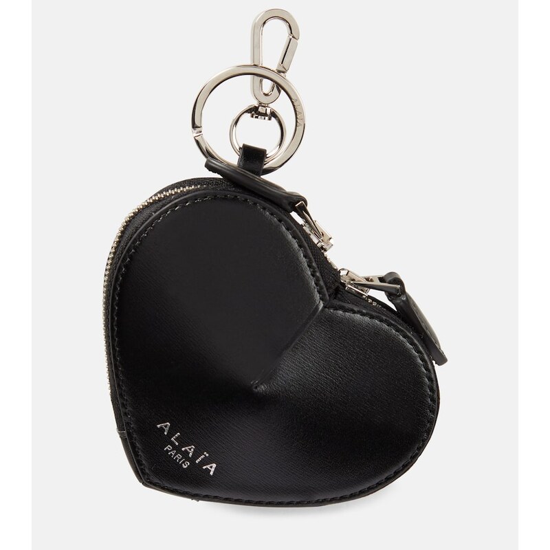 Alaïa Le Cœur Mini leather coin purse