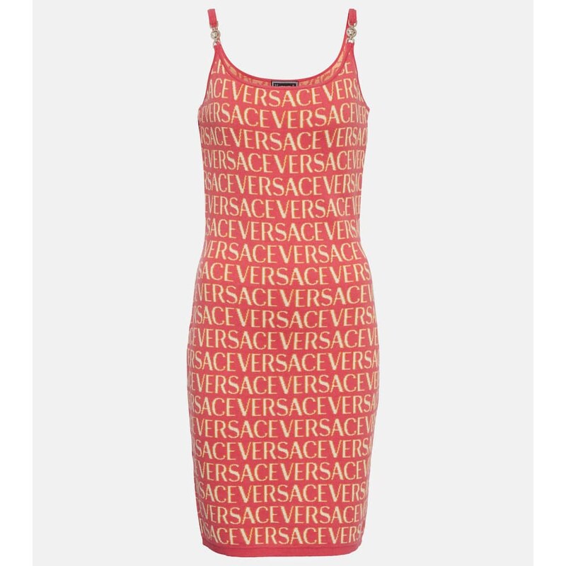 Versace Medusa 95 logo minidress