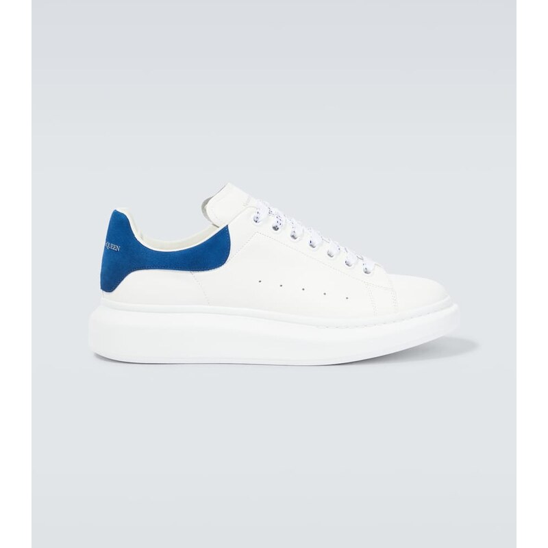 McQueen Oversized leather sneakers