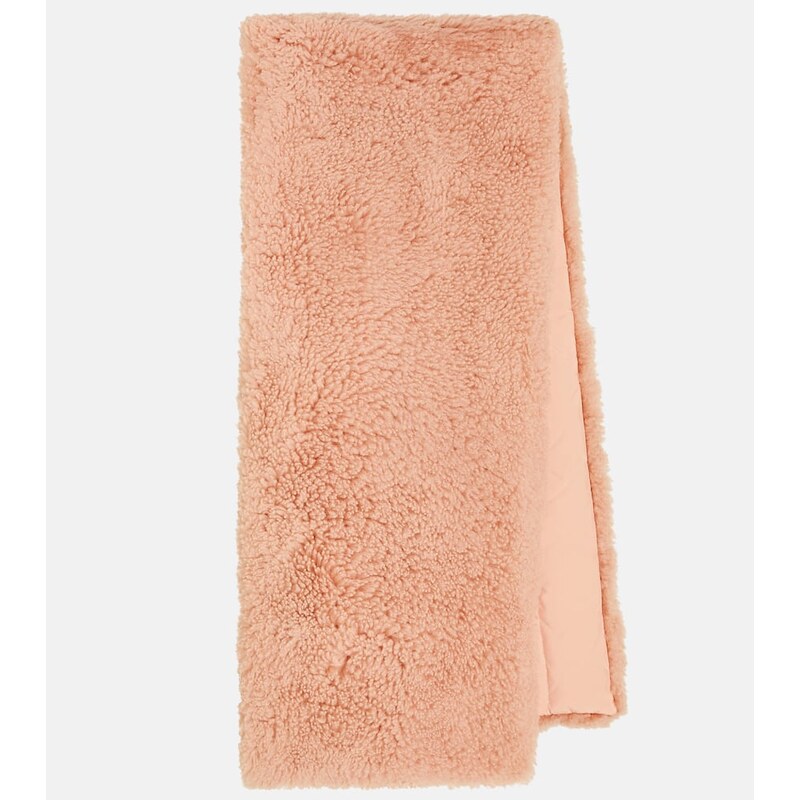 Yves Salomon Padded shearling scarf