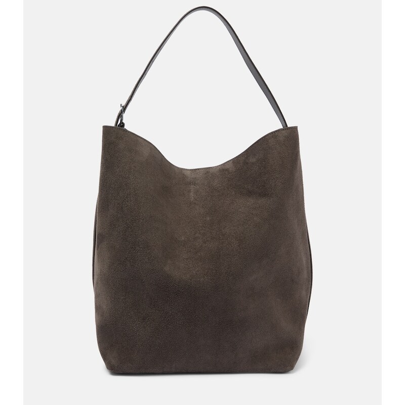 Toteme Belted suede tote bag