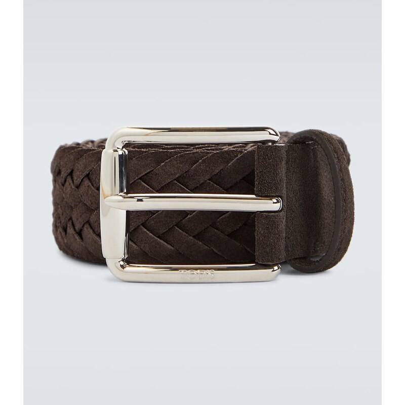 Tods Braided suede belt