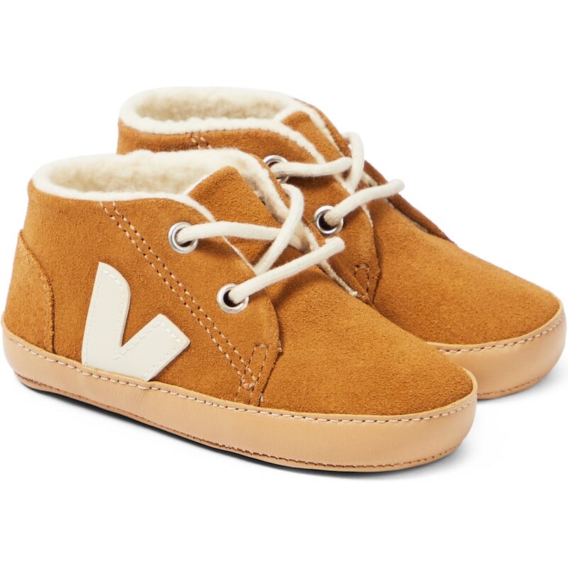 Veja Kids Baby suede sneakers