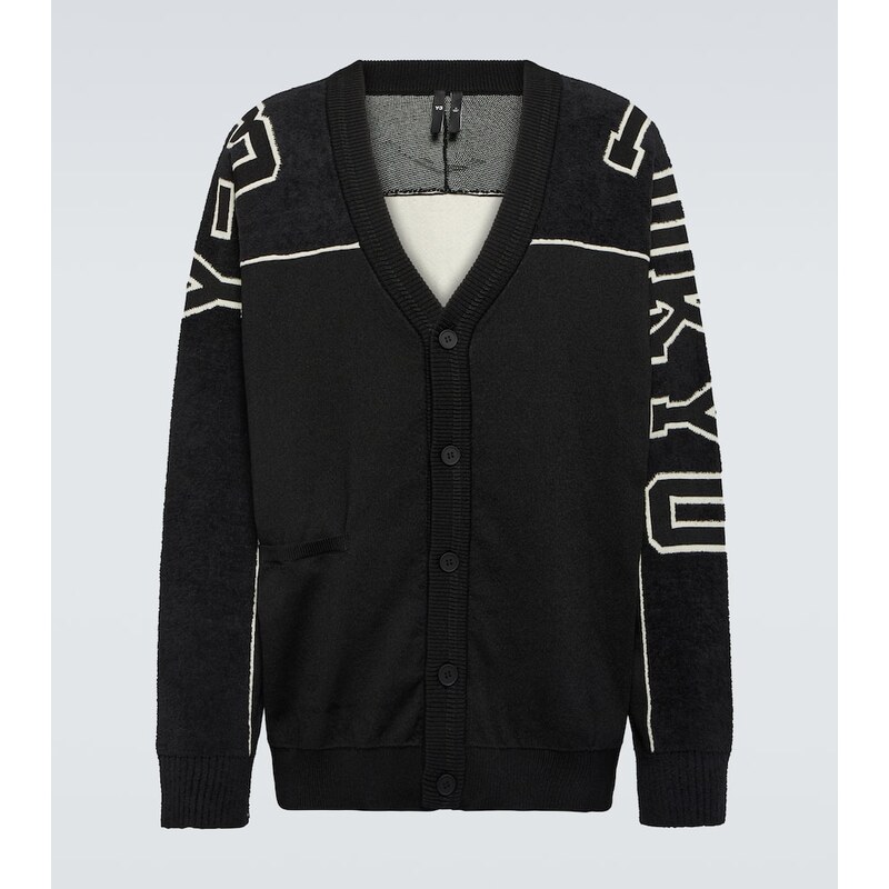 Y-3 Logo cardigan