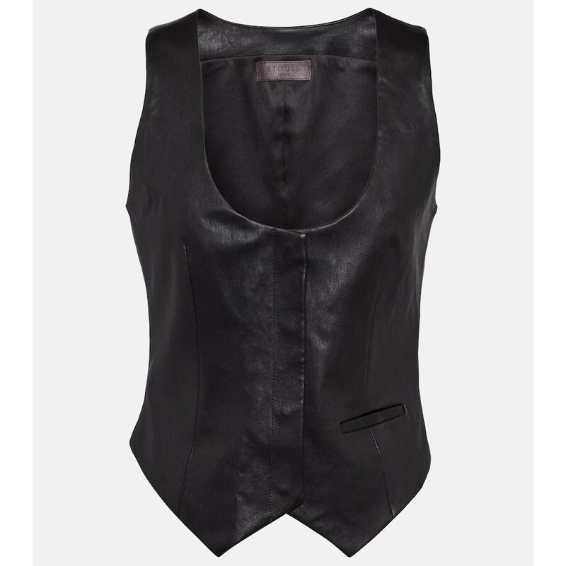 Stouls Adrian leather vest