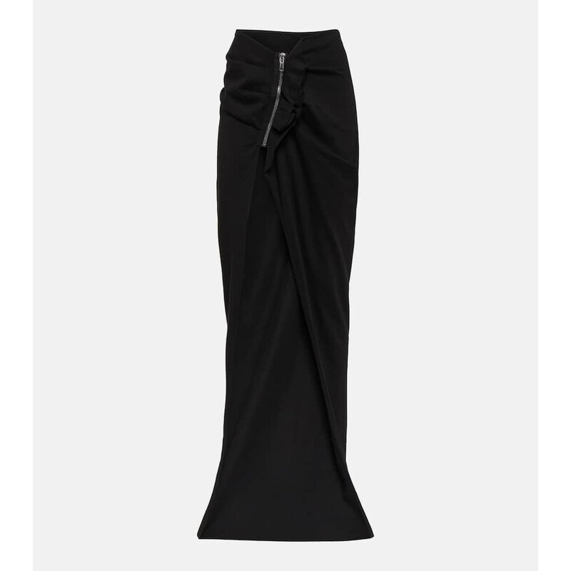 Rick Owens DRKSHDW cotton maxi skirt