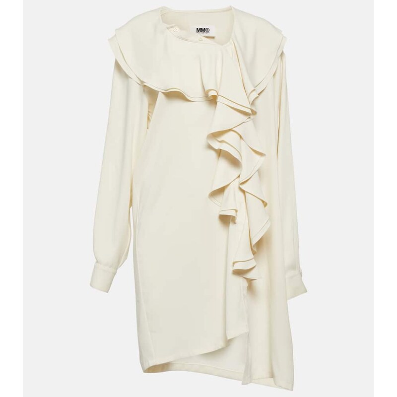 MM6 Maison Margiela Ruffle-trimmed minidress