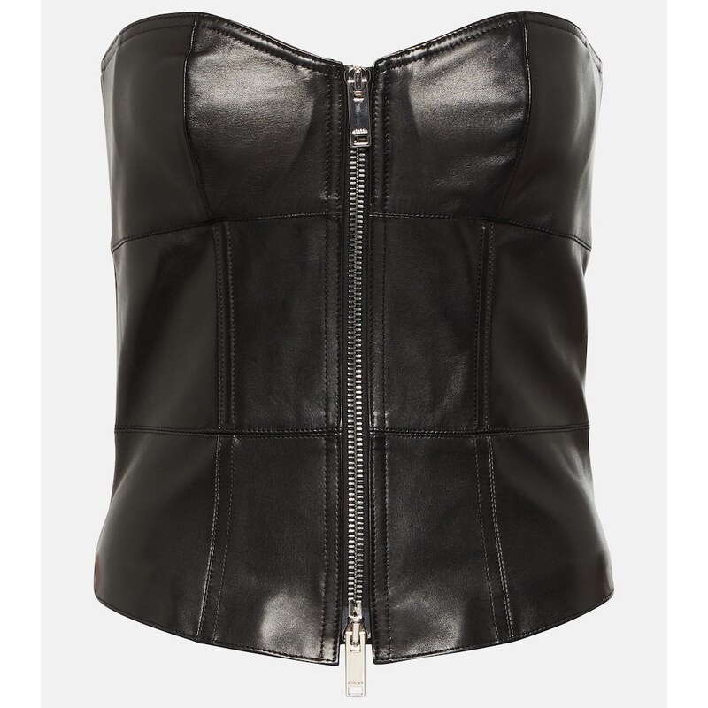 Isabel Marant Etna leather bustier