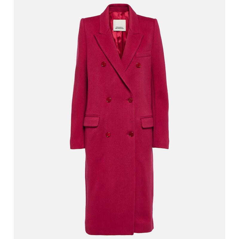 Isabel Marant Enarryli wool and cashmere coat