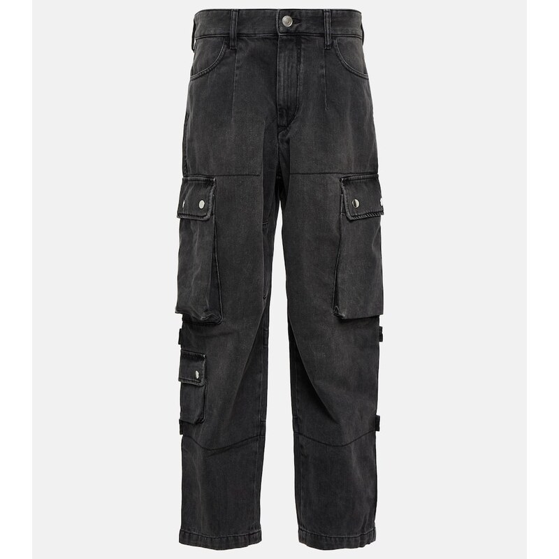 Isabel Marant Elore denim cargo pants