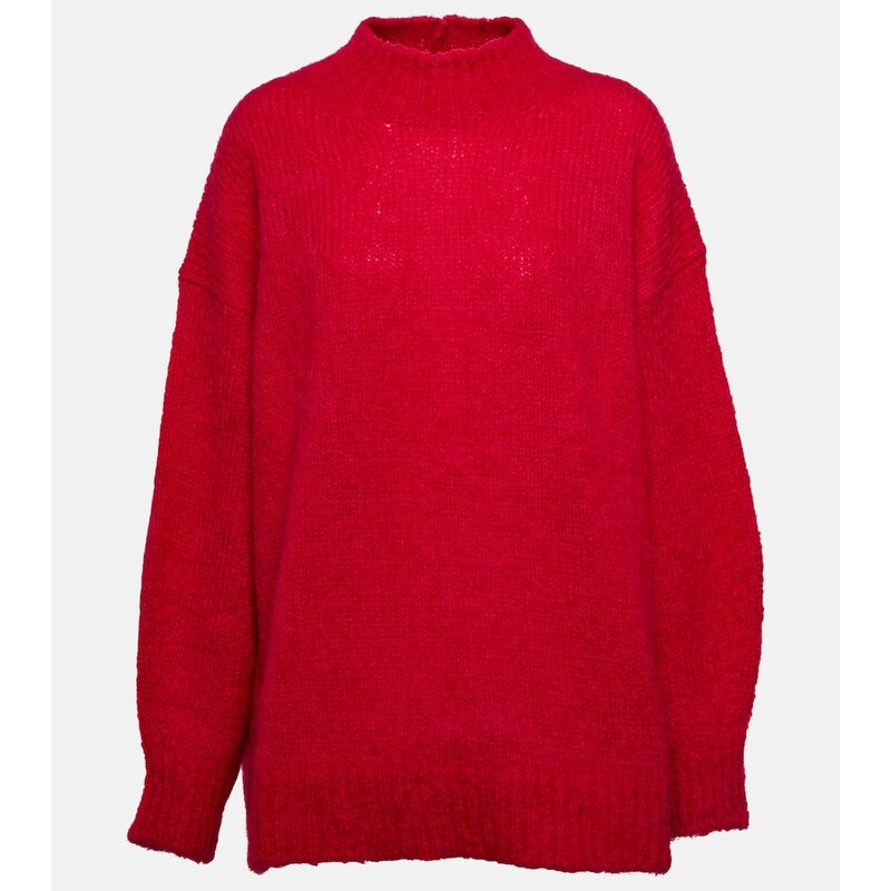 Isabel Marant Idol mohair-blend mockneck sweater