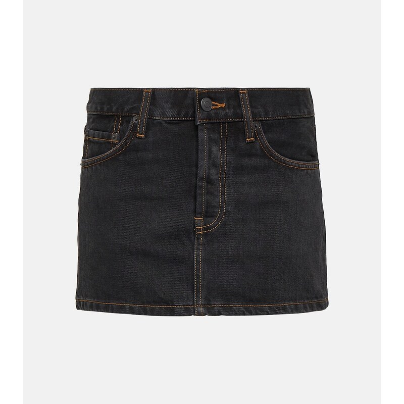 Wardrobe.NYC Denim miniskirt