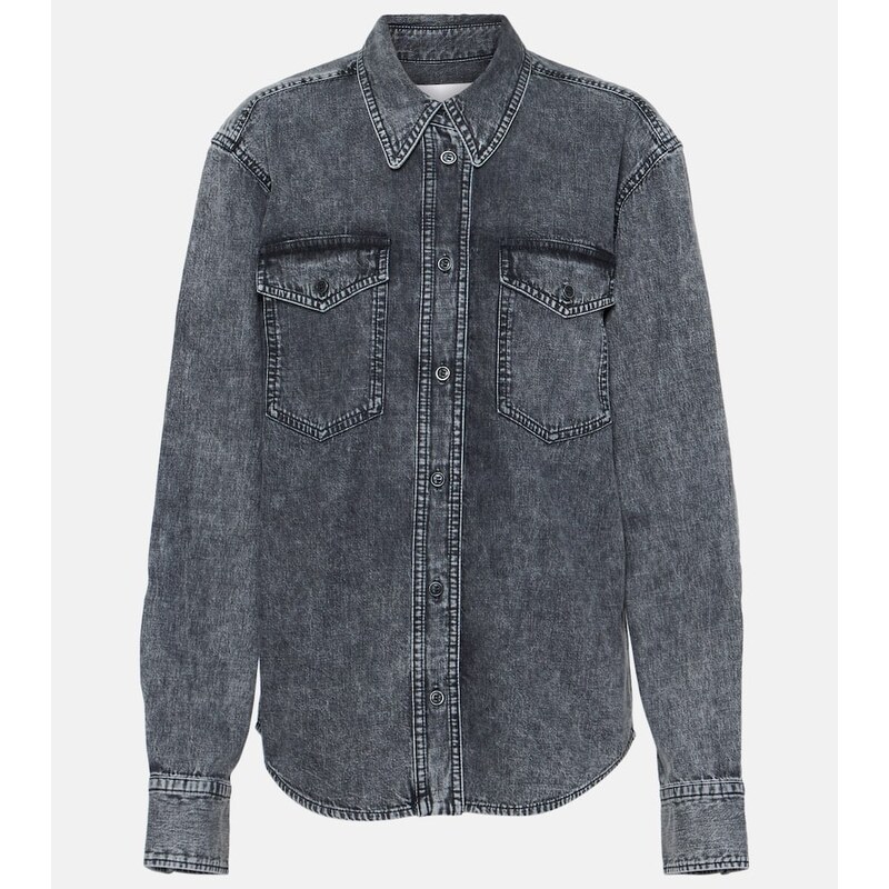 Marant Etoile Danis cotton denim shirt