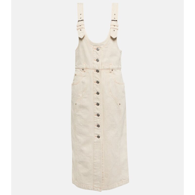 Marant Etoile Filipine denim mini dress