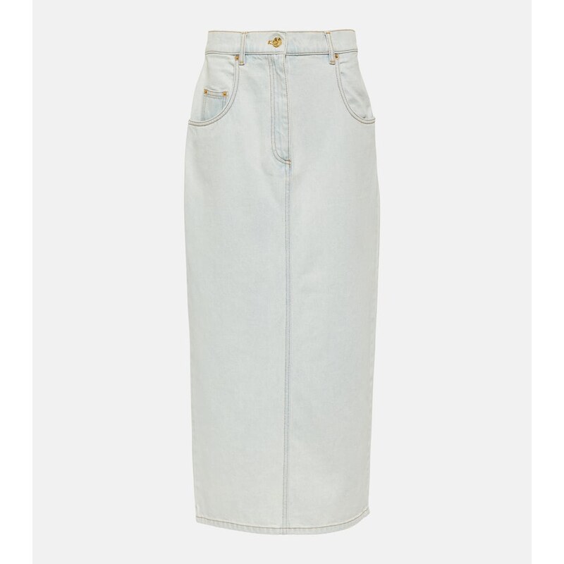 Nina Ricci Denim maxi skirt