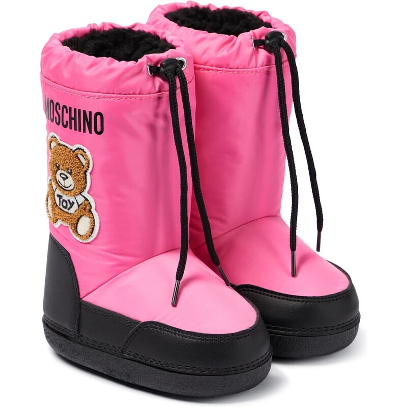 Moschino Kids Teddy Bear snow boots