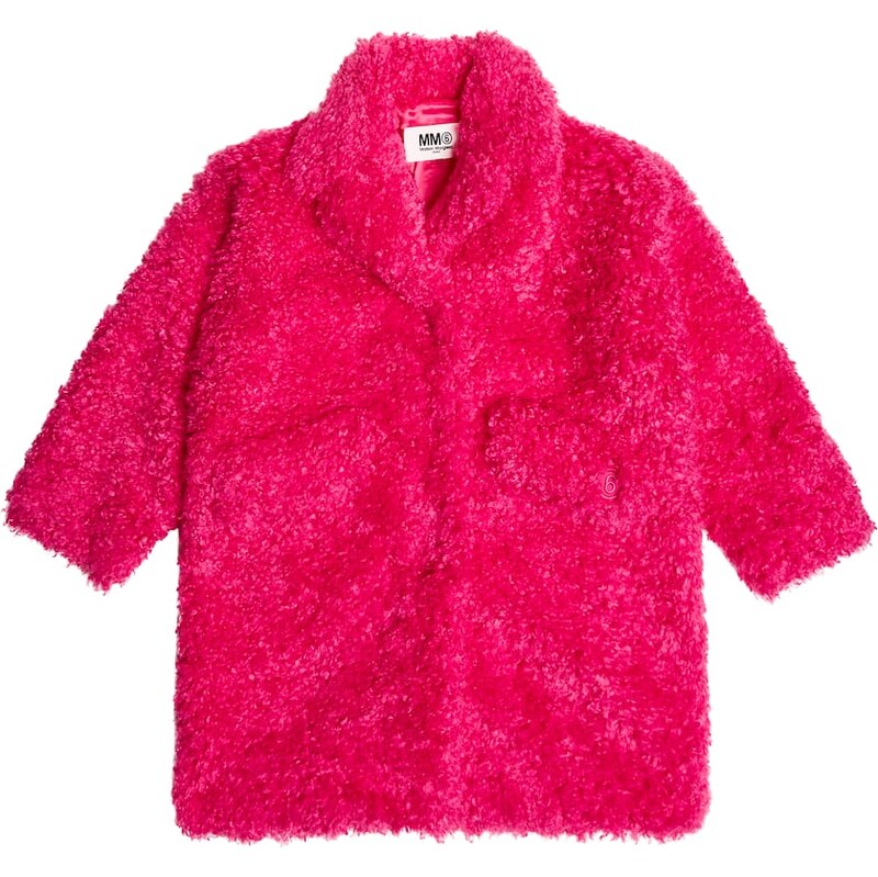 MM6 Maison Margiela Kids Teddy coat
