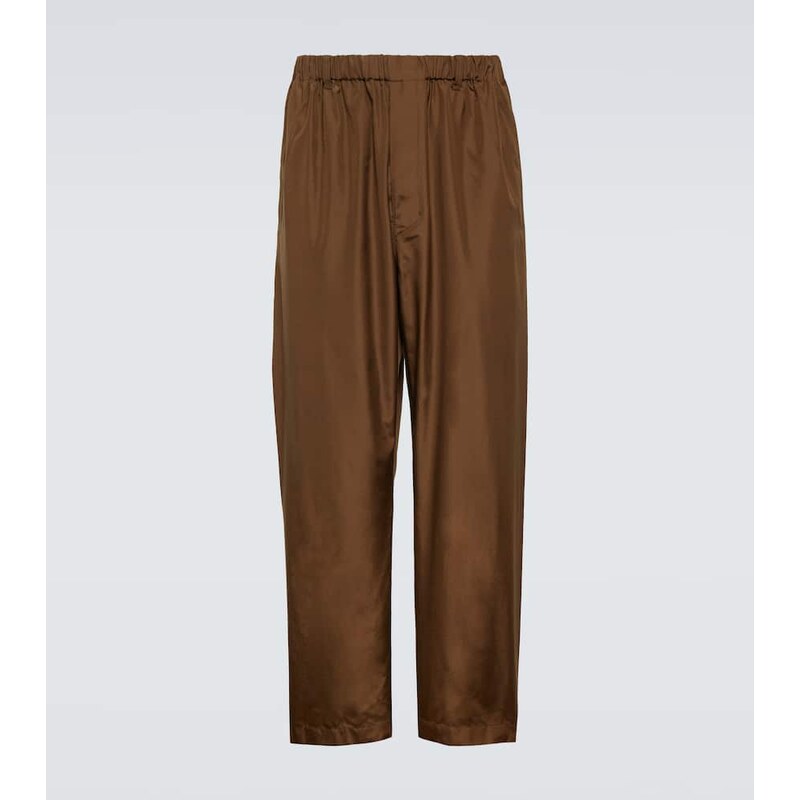 Lemaire Silk straight pants