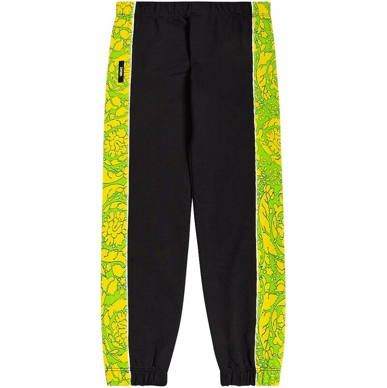 Versace Kids Barocco cotton sweatpants