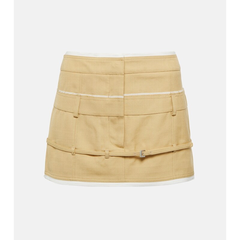 Jacquemus La Mini Jupe Caraco miniskirt