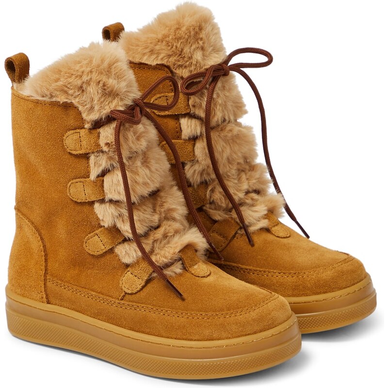 Il Gufo Suede ankle boots