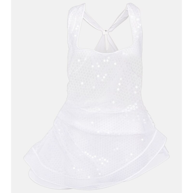 Jacquemus Le DÃbardeur Perle sequined top