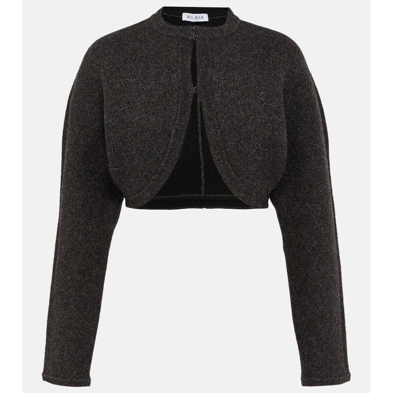 Alaïa Wool-blend shrug