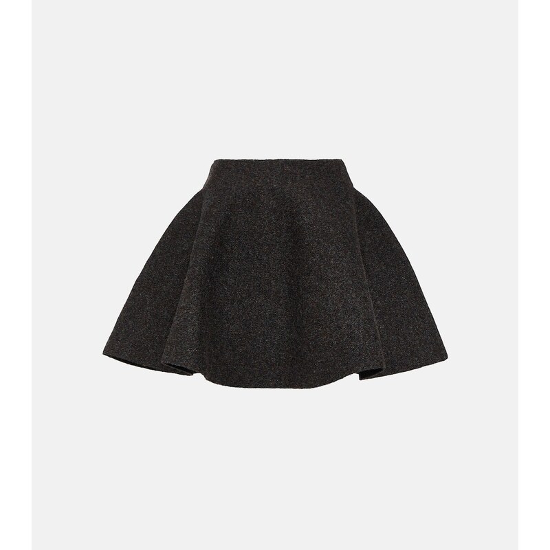 Alaïa Wool-blend miniskirt